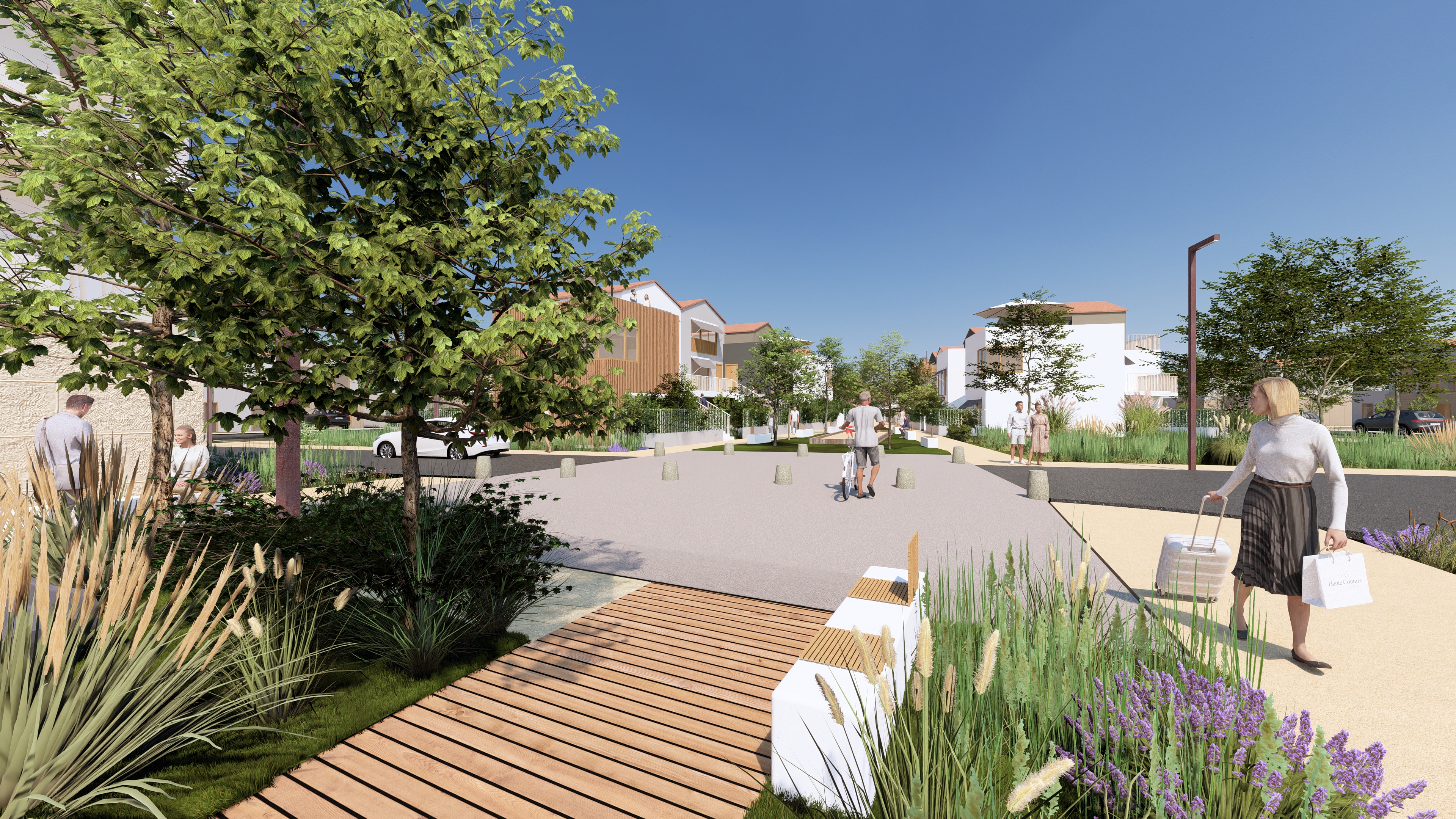 Remoulins — Place publique